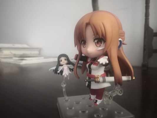 粘土人#750c 刀剑神域剧场版序列之争 亚丝娜&结衣