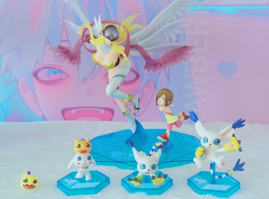 GEM系列 数码宝贝 天使兽 与 高石武