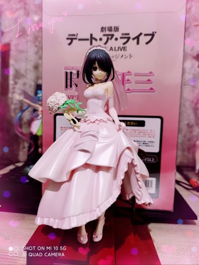 约会大作战Ⅱ 时崎狂三 婚纱 粉色