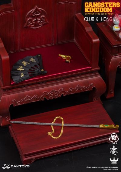 GK020 黑帮王国---------草花K  Hong Wu