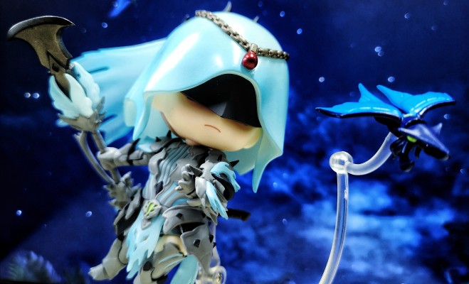 粘土人#1025-DX 怪物猎人：世界 猎人 冥灯龙β装