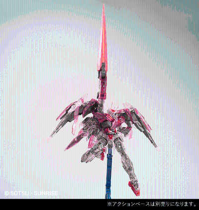 MG 机动战士高达00 GNR-010 强化模组 & GN-0000 00高达 & GN-0000 + GNR-010 00斩击强化模组 Clear ver