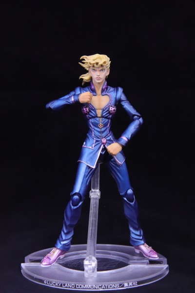 超像可动#38 JOJO的奇妙冒险 黄金之风 38.黄金体验(荒木飞吕彦指定色)