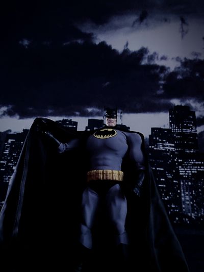 REAL ACTION HEROES #653 蝙蝠侠&蝙蝠侠：ダークナイト・リターンズ 蝙蝠侠 The Dark Knight Returns ver.