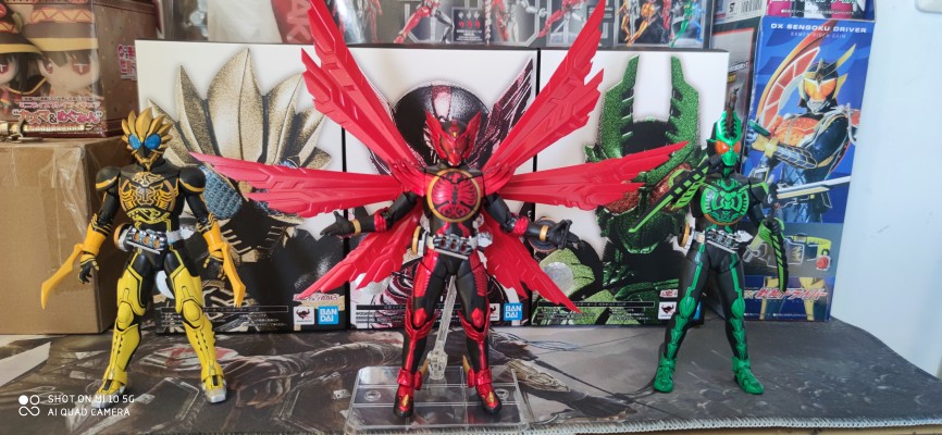 S.H.Figuarts(真骨雕制法) 假面骑士欧兹 假面骑士欧兹 狮虎豹联组