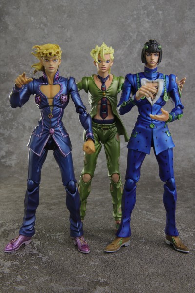 超像可动 	JOJO奇妙冒险 第5部 60. 布罗诺・布加拉提 （荒木飞吕彦指定色）