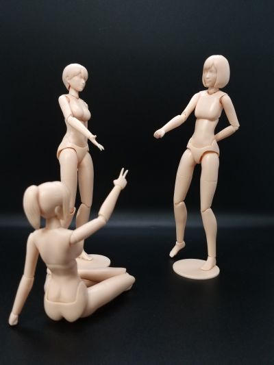 1/12可动人形素体 女性素体（C型）