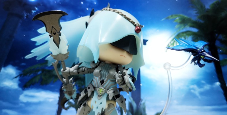 粘土人#1025-DX 怪物猎人：世界 猎人 冥灯龙β装