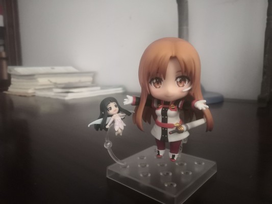 粘土人#750c 刀剑神域剧场版序列之争 亚丝娜&结衣