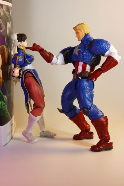 FIGURE COMPLEX  惊奇山口式 编号007 美国队长