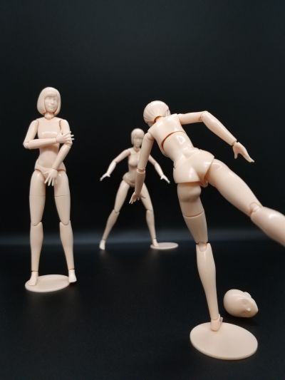 1/12可动人形素体 女性素体（C型）