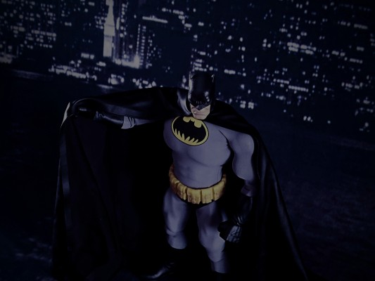 REAL ACTION HEROES #653 蝙蝠侠&蝙蝠侠：ダークナイト・リターンズ 蝙蝠侠 The Dark Knight Returns ver.