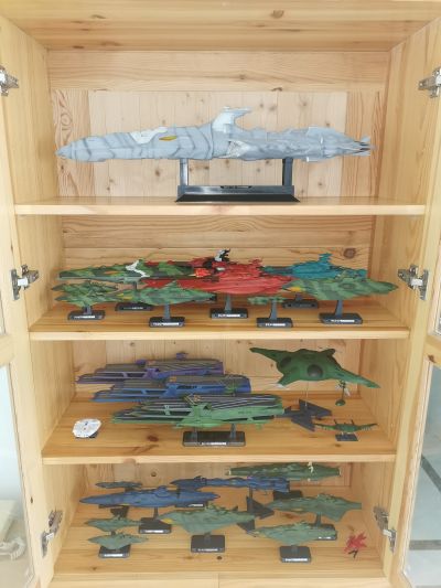 宇宙战舰大和号2199 1/1000 卡米拉斯舰SET1