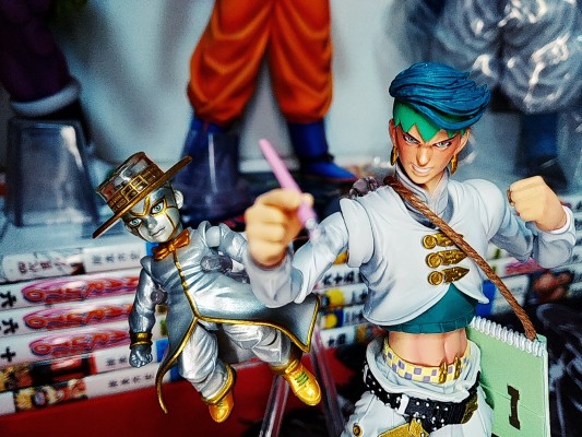 超像可动 JOJO的奇妙冒险 不灭钻石 岸边露伴 与 天堂之门