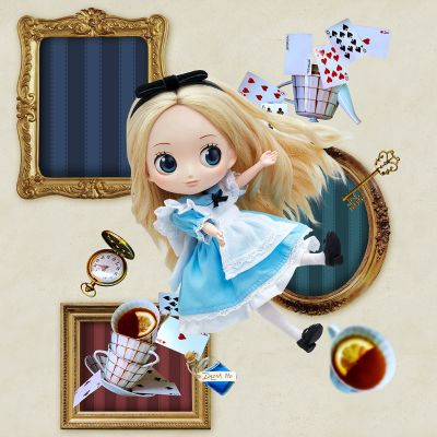 Q Posket Doll 爱丽丝漫游仙境 爱丽丝
