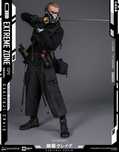 EBS001 原创故事珍藏人偶 极限战境 武士 崎藤克雷格