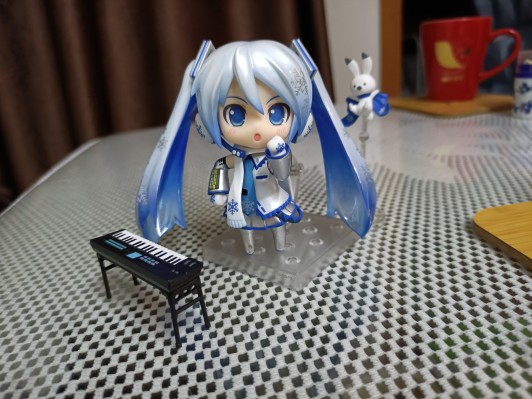 粘土人#1319 Vocaloid 初音未来 雪初音 2.0