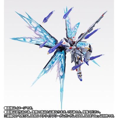 METAL BUILD 机动战士高达SEED DESTINY ZGMF-X20A 强袭自由高达 光之翼套装 SOUL BLUE Ver.