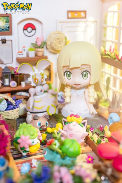 粘土人 #780 精灵宝可梦日月 莉莉艾&小星云