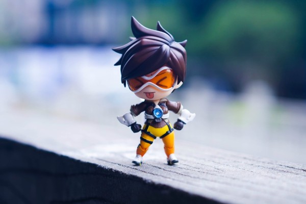 粘土人 #730 守望先锋  猎空 经典皮肤