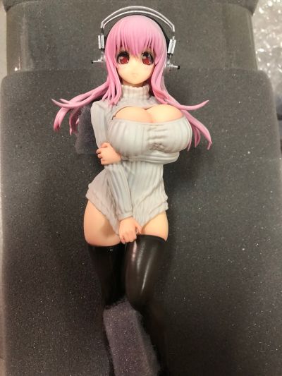 Nitro 超级索尼子 性感开胸毛衣ver