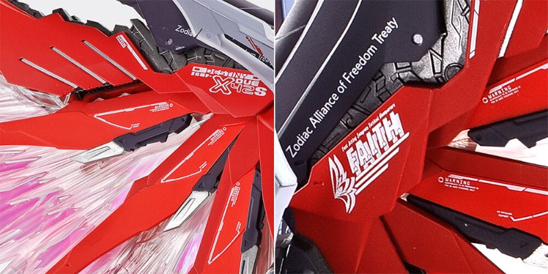 METAL BUILD 机动战士高达SEED DESTINY ZGMF-X42S 命运高达 SOUL RED Ver.