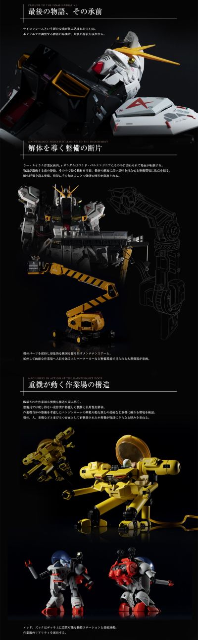 METAL STRUCTURE 解体匠机 RX-93 ν高达专用配件 隆德·贝尔机械师