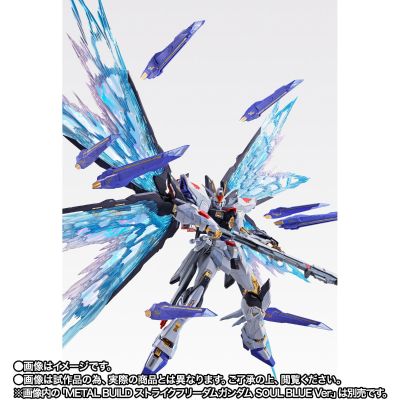 METAL BUILD 机动战士高达SEED DESTINY ZGMF-X20A 强袭自由高达 光之翼套装 SOUL BLUE Ver.