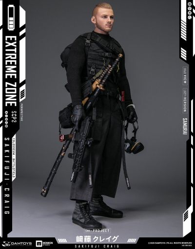 EBS001 原创故事珍藏人偶 极限战境 武士 崎藤克雷格
