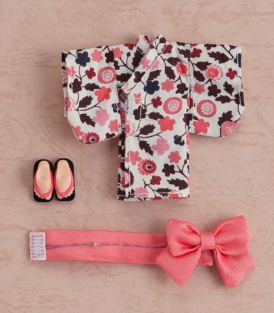 黏土人Doll: Outfit Set  浴衣 桃色