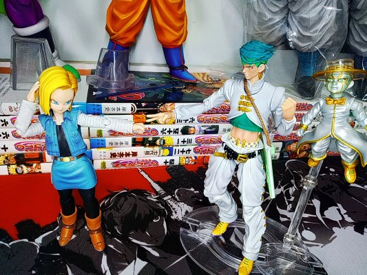 超像可动 JOJO的奇妙冒险 不灭钻石 岸边露伴 与 天堂之门