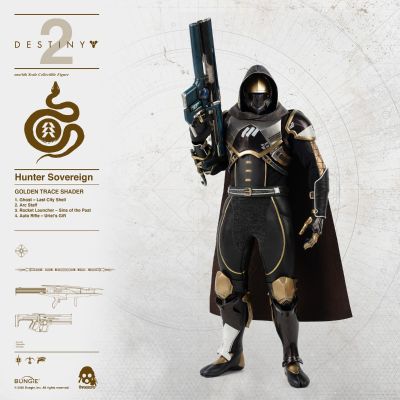 3Z0171-GT 命运2 猎人 GOLDEN TRACE 风格配色