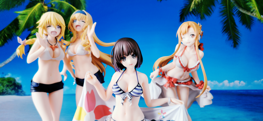 IS〈无限斯特拉托斯〉  夏洛特＆塞西莉娅 泳装