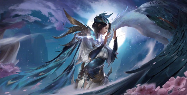 王者荣耀 云霓雀翎 虞姬