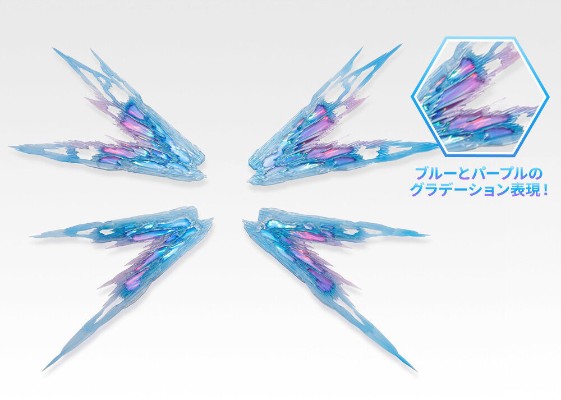 METAL BUILD 机动战士高达SEED DESTINY ZGMF-X20A 强袭自由高达 光之翼套装 SOUL BLUE Ver.