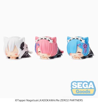 Re：从零开始的异世界生活 艾姬多娜＆拉姆＆蕾姆 猫耳趴趴ver.