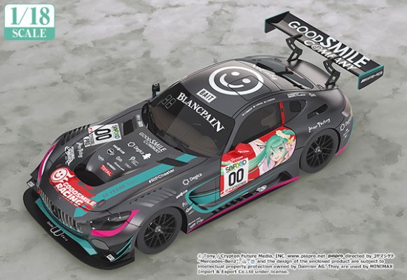 初音未来 GT企划 Good Smile 初音未来 AMG 2017 SPA24H 决胜 ver.
