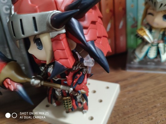 粘土人#1284 怪物猎人：世界 女猎人 迅龙α