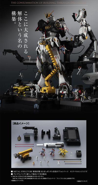 METAL STRUCTURE 解体匠机 RX-93 ν高达专用配件 隆德·贝尔机械师