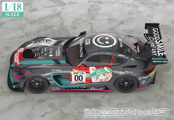 初音未来 GT企划 Good Smile 初音未来 AMG 2017 SPA24H 决胜 ver. GSC线上限定版