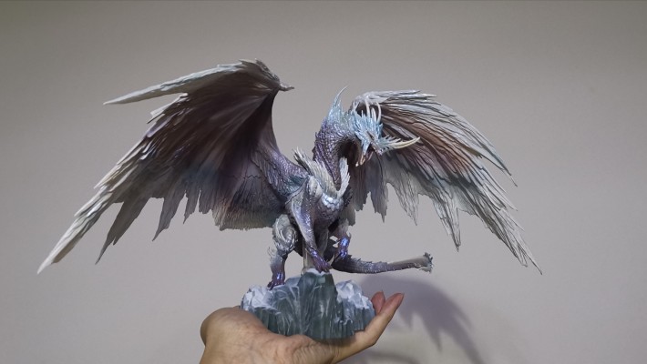 一番赏 怪物猎人：世界 冰原 冰咒龙 Monster Trophy