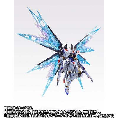 METAL BUILD 机动战士高达SEED DESTINY ZGMF-X20A 强袭自由高达 光之翼套装 SOUL BLUE Ver.