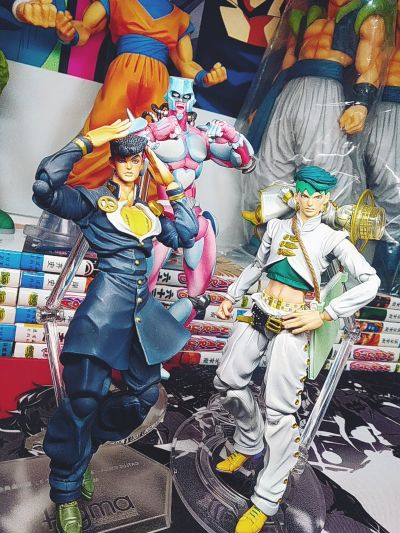 超像可动 JOJO的奇妙冒险 不灭钻石 岸边露伴 与 天堂之门