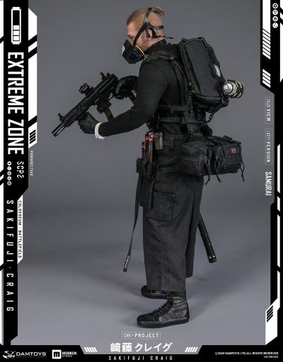 EBS001 原创故事珍藏人偶 极限战境 武士 崎藤克雷格