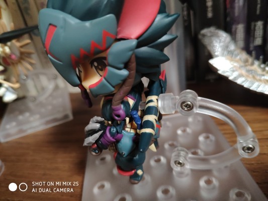 粘土人#1284 怪物猎人：世界 女猎人 迅龙α