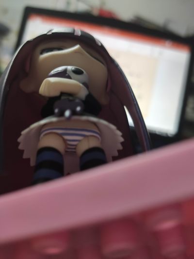 粘土人#161 吊带袜天使 史朵巾