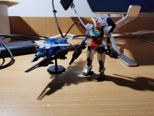 HGBD:R 高达创形者：再起 PFF-X7/E3 地球三型高达 Dive Into Dimension 彩透版