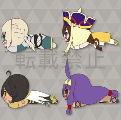 Fate/Grand Order 神圣圆桌领域 卡美洛 剧场版 趴趴毛绒 Vol.1