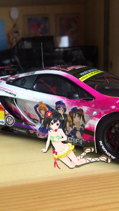 迷你黏土人 LoveLive! School idol project 小泉花阳 レースクイーンver. 