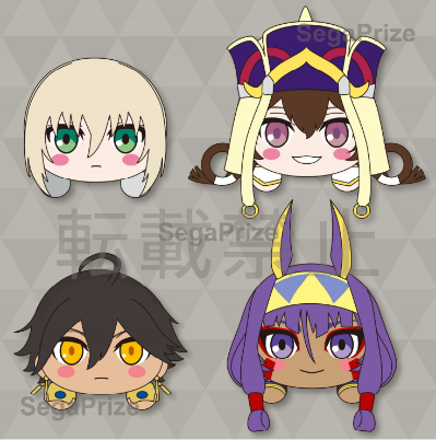 Fate/Grand Order 神圣圆桌领域 卡美洛 剧场版 趴趴毛绒 Vol.1